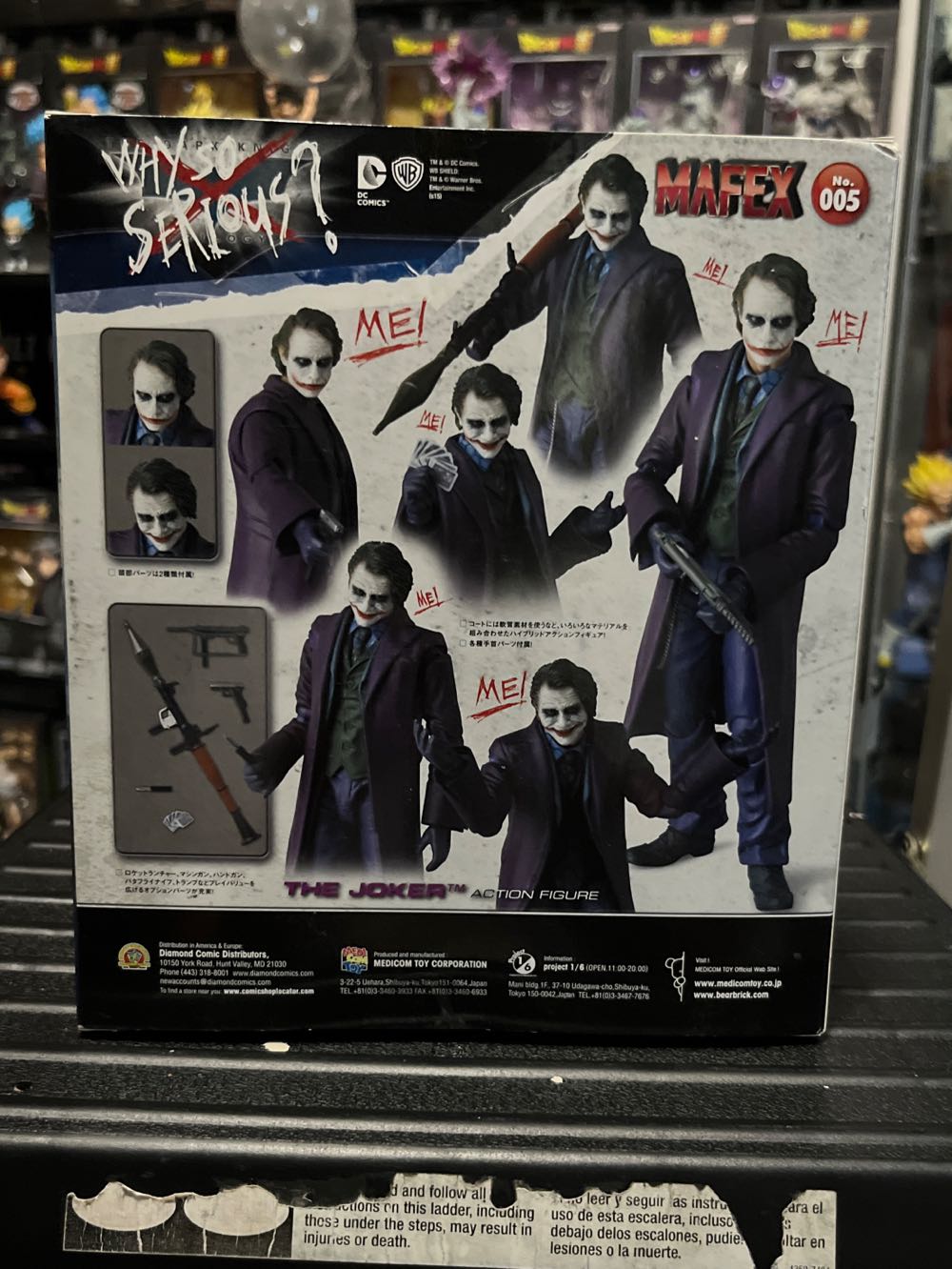 MAFEX No. 005 – The Joker (The Dark Knight Version)