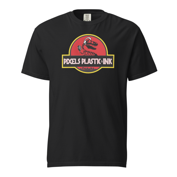 Jurassic Pixels Plastic Ink T-Shirt