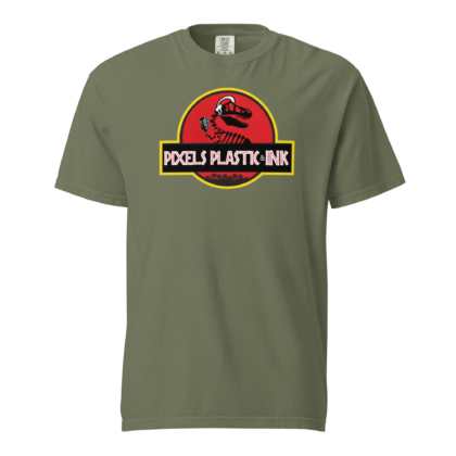Jurassic Pixels Plastic Ink T-Shirt
