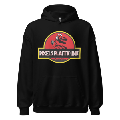 Jurassic Pixels Plastic Ink Hoodie