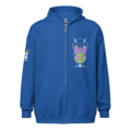 Action Figure Frequencies Zip Hoodie
