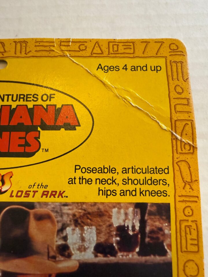 Kenner – Indiana Jones (Raiders of the Lost Ark, 1982) Kenner – Indiana Jones (Raiders of the Lost Ark, 1982)