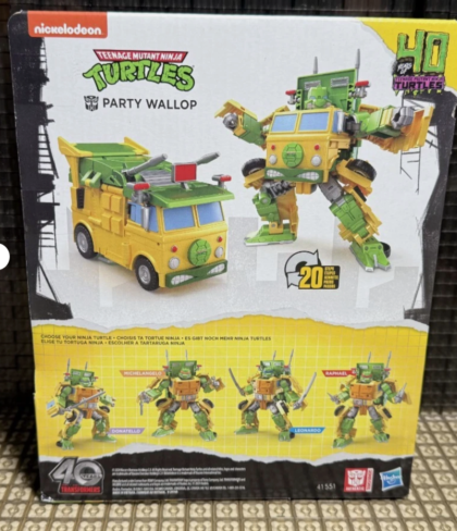 Hasbro – Transformers x TMNT Collaborative: Party Wallop (2024)