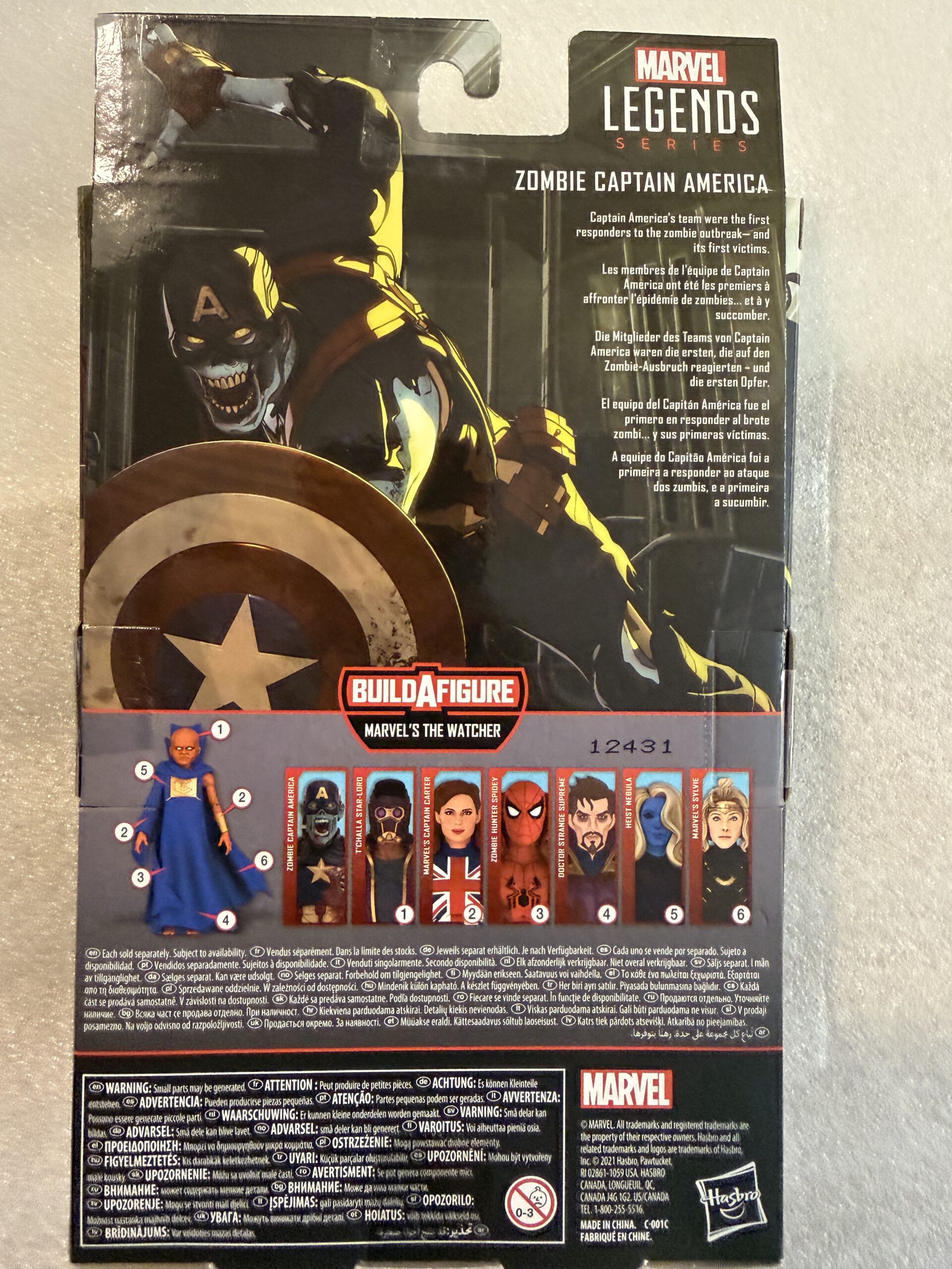 Marvel Legends WHAT IF...? Zombie Captain America - Image 2