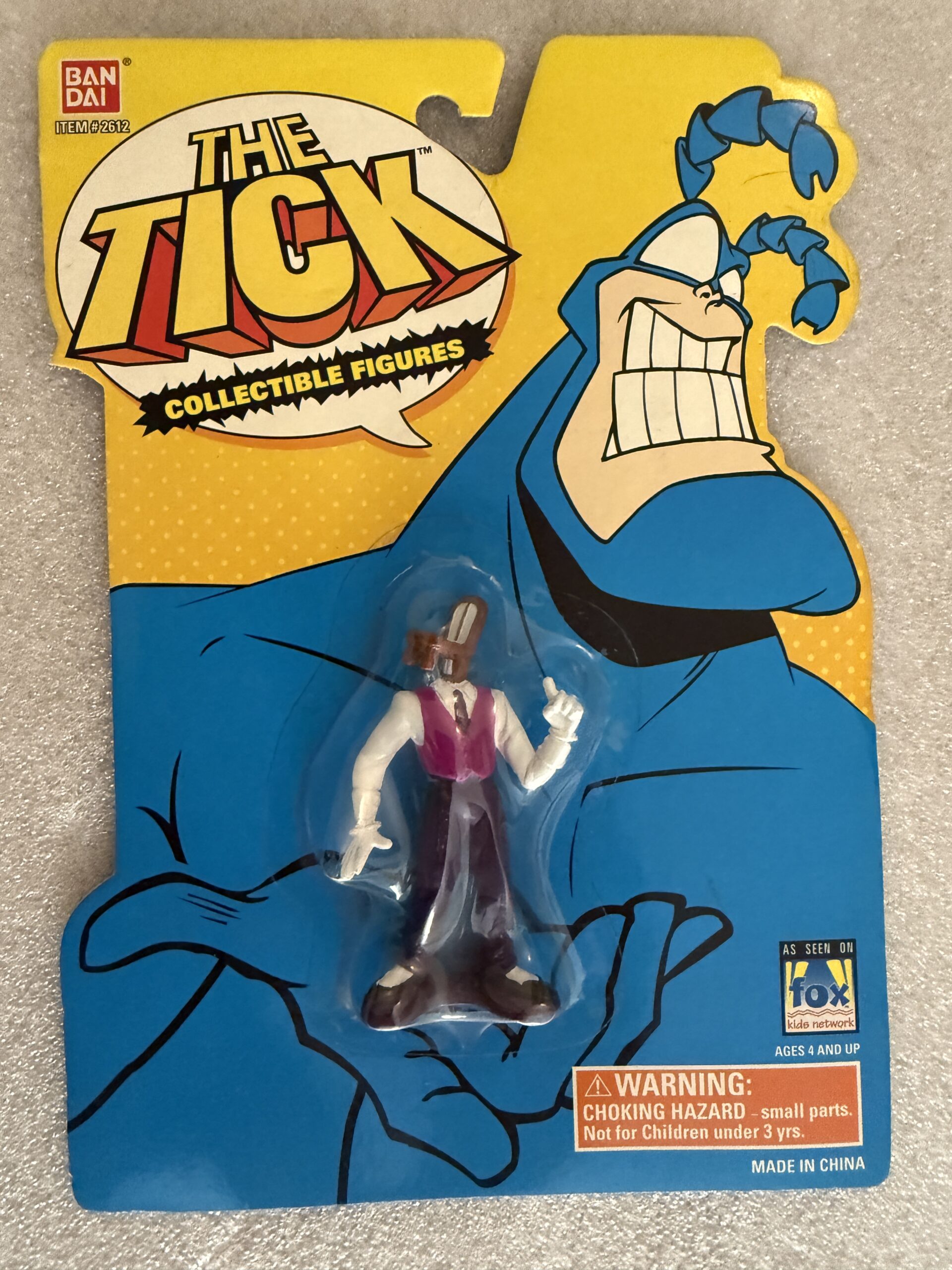 Bandai The Tick (Lot of 3) Collectible Figures - American Maid, Chairface Chippendale, El Seed - Image 3