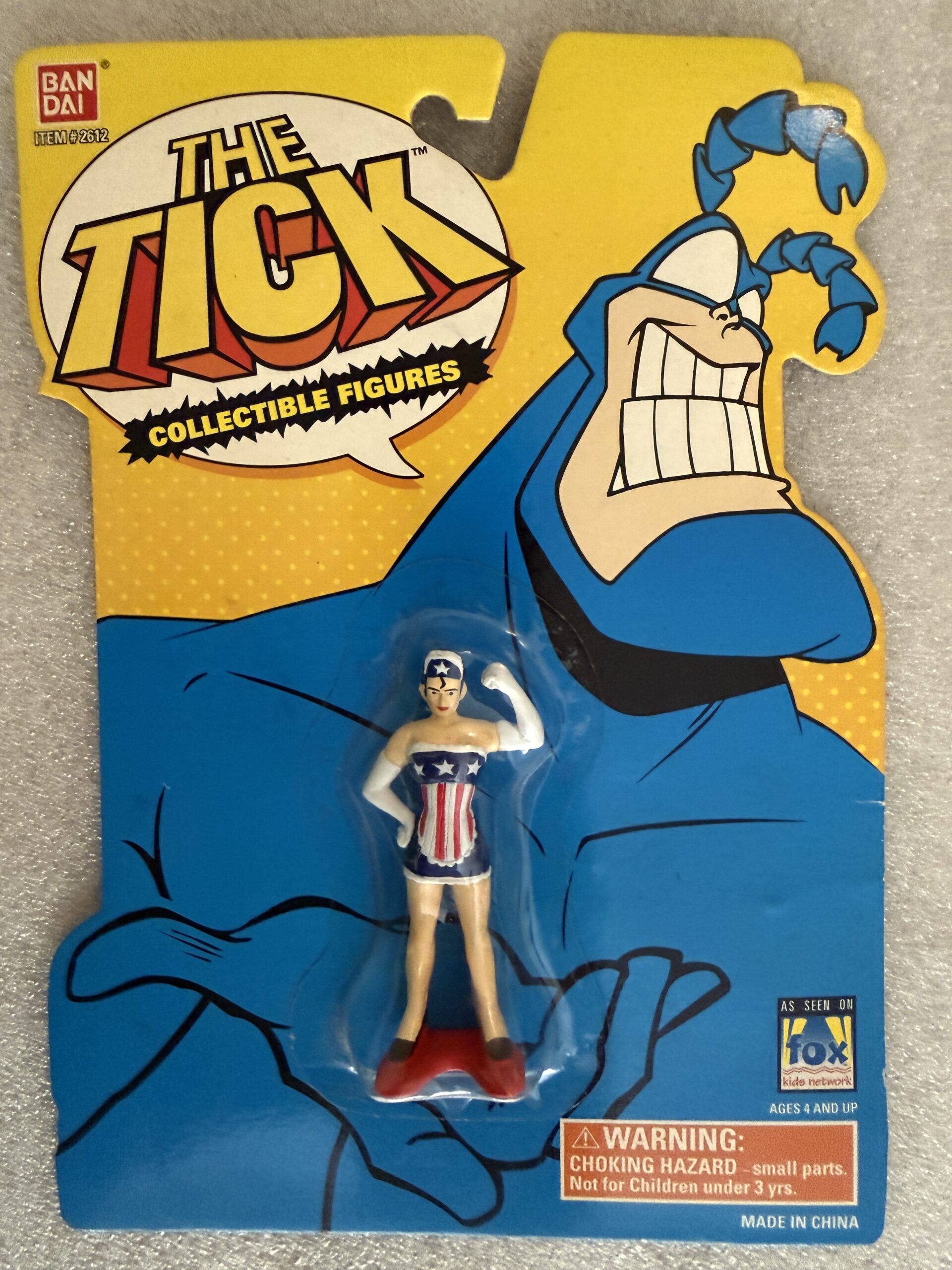 Bandai The Tick (Lot of 3) Collectible Figures - American Maid, Chairface Chippendale, El Seed - Image 2