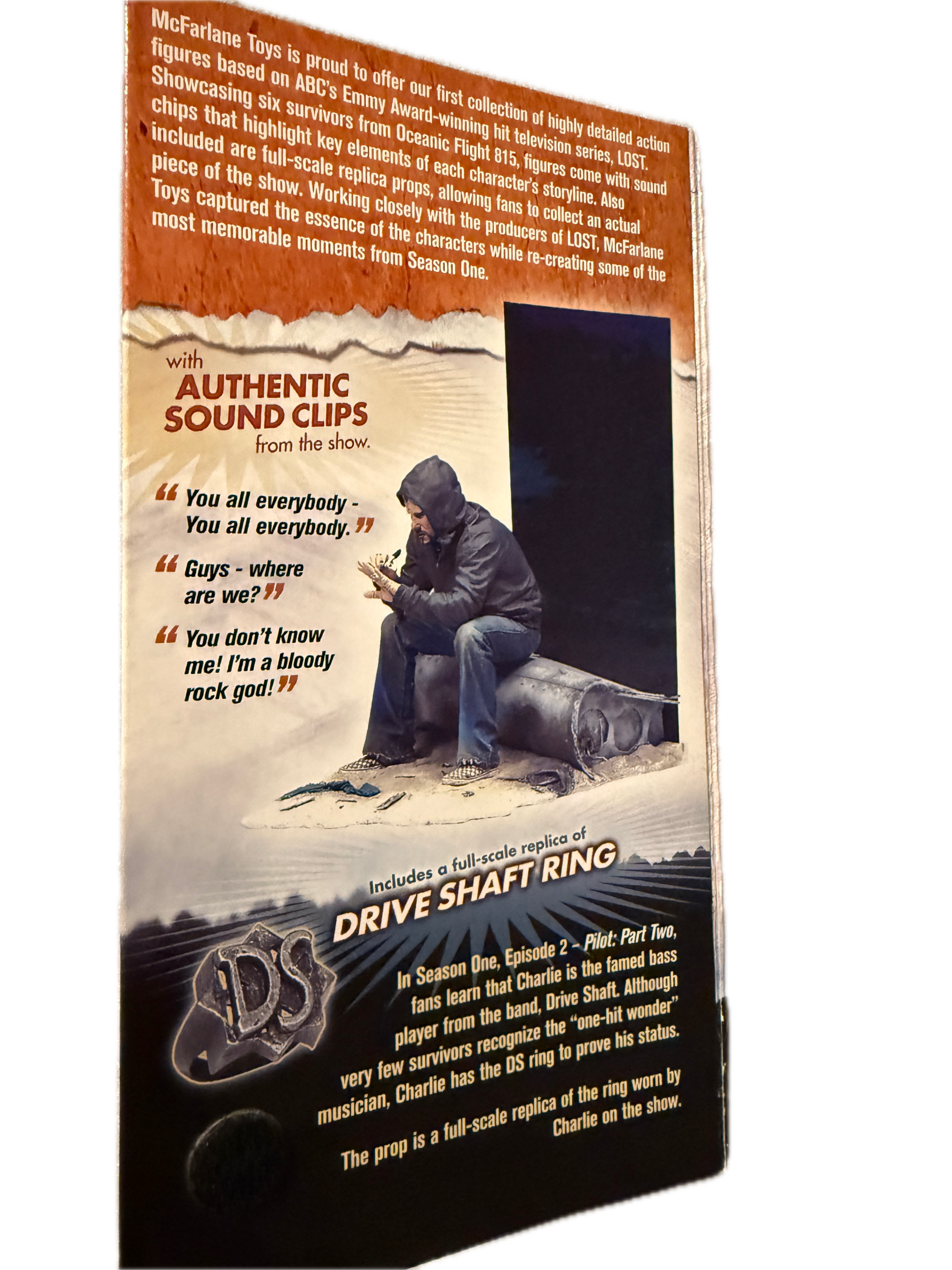 LOST - McFarlane Toys - Charlie Action Figure SEALED - Image 2