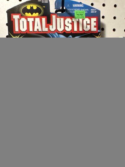 DC Comics Total Justice Aquaman action figure, front package view