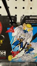 Kenner Batman Duo Force Batgirl card top damage detail